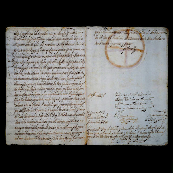 1694 King Charles II Spain Signed Document Royal Manuscript Autograph Royalty ES