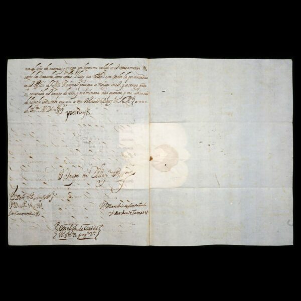 1697 King Charles II Spain Signed Document Royal Manuscript Autograph Royalty ES - Image 2