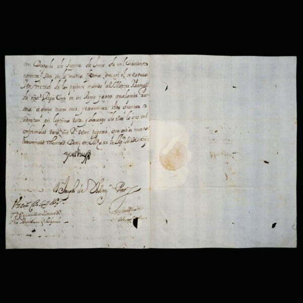 1697 King Charles II Spain Signed Document Royal Manuscript Autograph Royalty ES