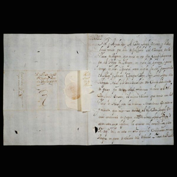 1697 King Charles II Spain Signed Document Royal Manuscript Autograph Royalty ES - Image 2