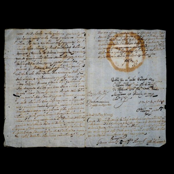 1692 King Charles II Spain Signed Document Royal Manuscript Autograph Royalty ES