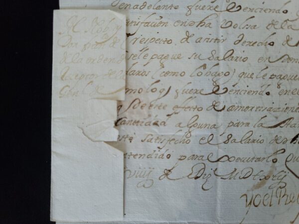 Spanish Royalty King Charles II Spain Signed Antique Royal Seal Letter Document - Image 3