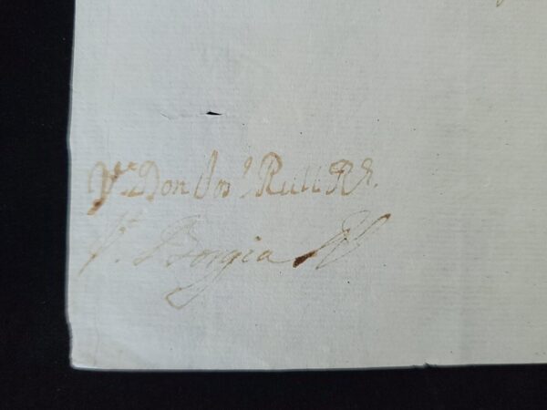 Spanish Royalty King Charles II Spain Signed Antique Royal Seal Letter Document - Image 4