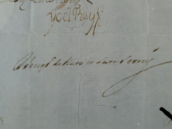 Spanish Royalty King Charles II Spain Signed Antique Royal Seal Letter Document - Image 5