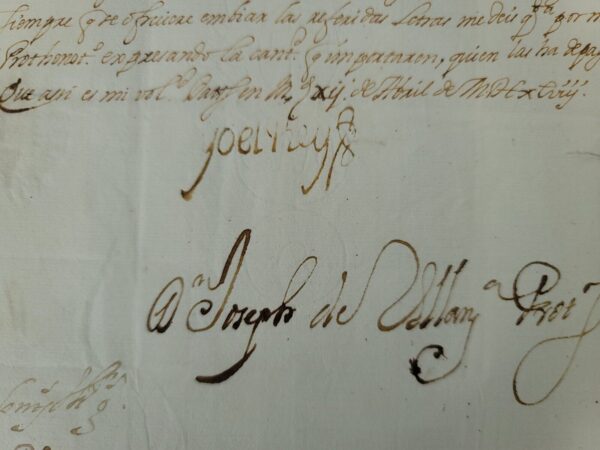 Spain Royalty Letter King Charles II Signed Antique Spanish Royal Seal Document - Image 4