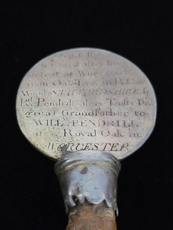 Charles II Silver Coin King England Royal Oak Richard Penderel Pendrill Royalty - Image 10