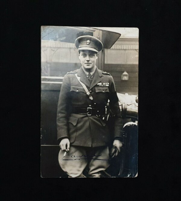 Rare WWI 1918 King Edward VIII Duke of Windsor Signed Royal Photograph Photo UK - Image 4