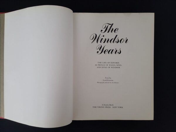 King Edward VIII Signed Book Royalty Duchess Wallis Simpson The Windsor Years UK - Image 19