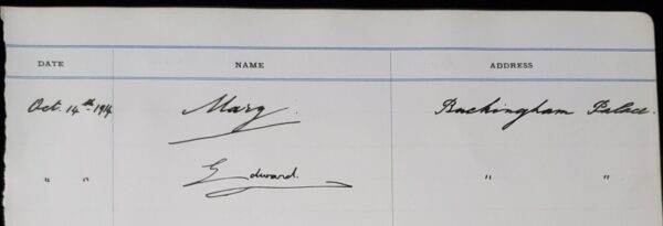 King Edward VIII George VI Princess Victoria Signed Royal Presentation Document - Image 3