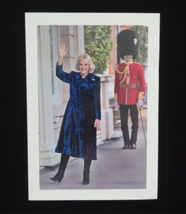 Queen Camilla Parker Bowles Signed Royal Christmas Card Duchess Cornwall Royalty - Image 2