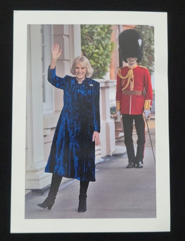 Queen Camilla Parker Bowles Signed Royal Christmas Card Duchess Cornwall Royalty - Image 7