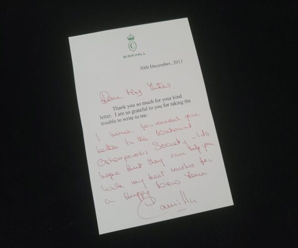 Rare Camilla Parker Bowles Royal Duchess Cornwall Signed Letter Card Document UK - Image 8