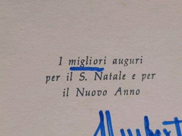 1976 King of Italy Umberto II Signed Christmas Card Italian Royalty Autograph IT - Image 15