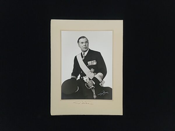 Prince Bertil of Sweden Signed Royalty Autograph Royal Presentation Photograph - Image 5