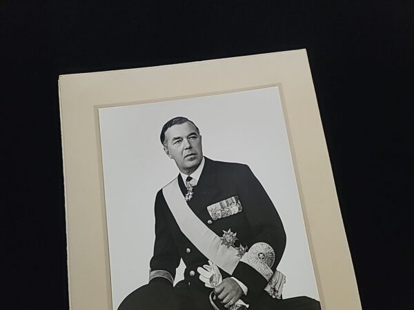 Prince Bertil of Sweden Signed Royalty Autograph Royal Presentation Photograph - Image 6