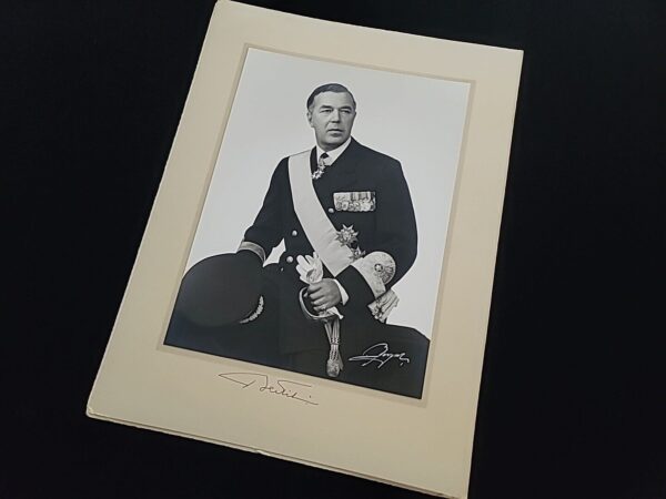 Prince Bertil of Sweden Signed Royalty Autograph Royal Presentation Photograph - Image 7