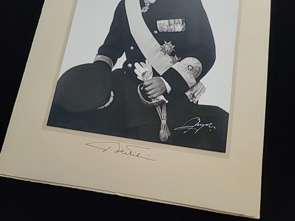 Prince Bertil of Sweden Signed Royalty Autograph Royal Presentation Photograph - Image 8