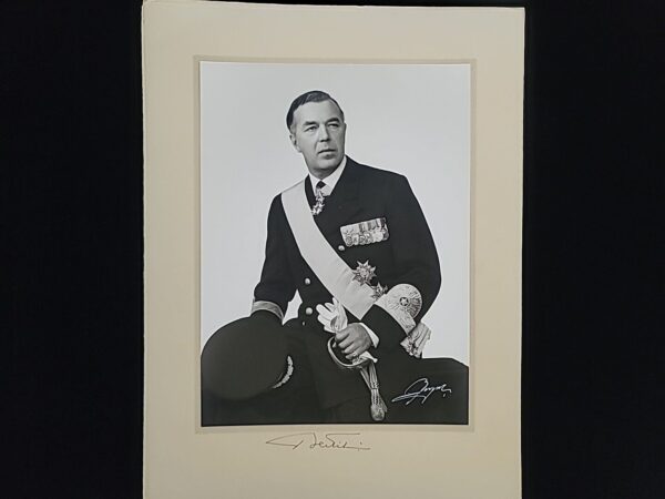 Prince Bertil of Sweden Signed Royalty Autograph Royal Presentation Photograph - Image 9