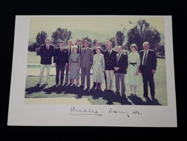 King Charles III Signed Prince of Wales Royal Document Photo British Royalty UK - Image 10