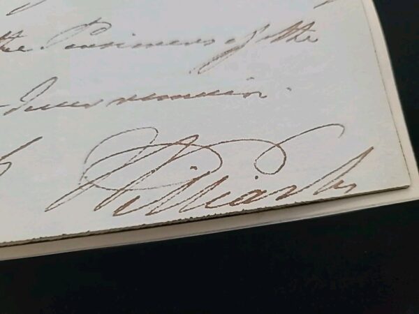 1828 Duke Clarence William IV Signed Letter British Royalty Manuscript England - Image 3