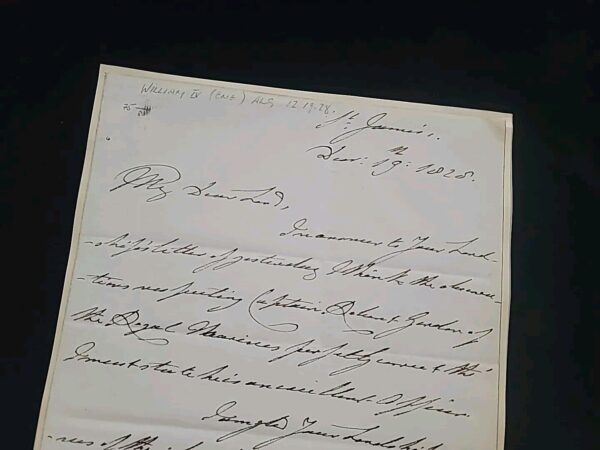 1828 Duke Clarence William IV Signed Letter British Royalty Manuscript England - Image 8