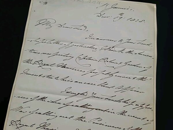 1828 Duke Clarence William IV Signed Letter British Royalty Manuscript England - Image 9