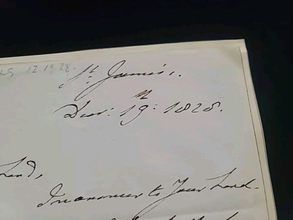 1828 Duke Clarence William IV Signed Letter British Royalty Manuscript England - Image 10