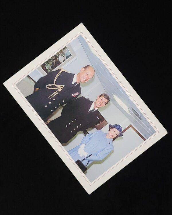 Queen Elizabeth II Signed Autograph Prince Andrew Royal Card British Royalty UK - Image 12