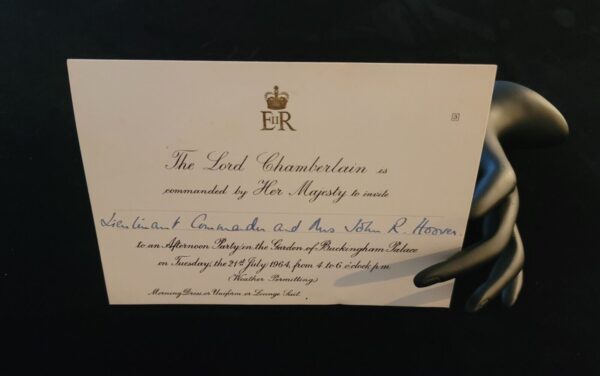 1964 Queen Elizabeth II Buckingham Palace Royal Invitation Party British Royalty - Image 10