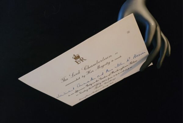 1964 Queen Elizabeth II Buckingham Palace Royal Invitation Party British Royalty - Image 11