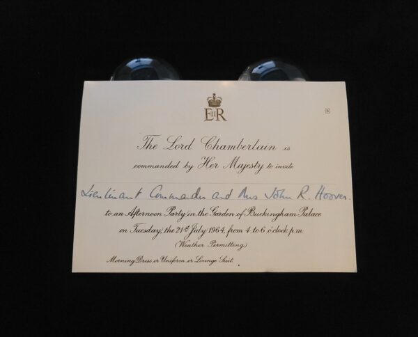 1964 Queen Elizabeth II Buckingham Palace Royal Invitation Party British Royalty - Image 14