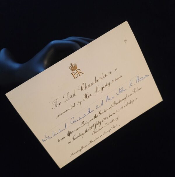 1964 Queen Elizabeth II Buckingham Palace Royal Invitation Party British Royalty - Image 15