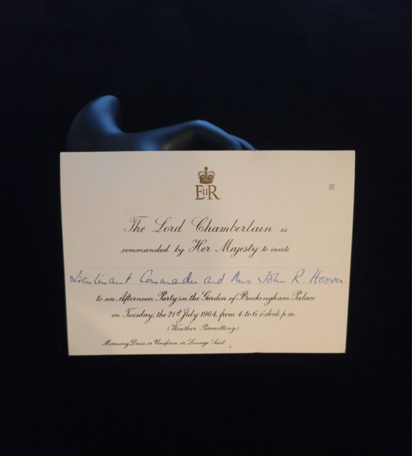 1964 Queen Elizabeth II Buckingham Palace Royal Invitation Party British Royalty - Image 17