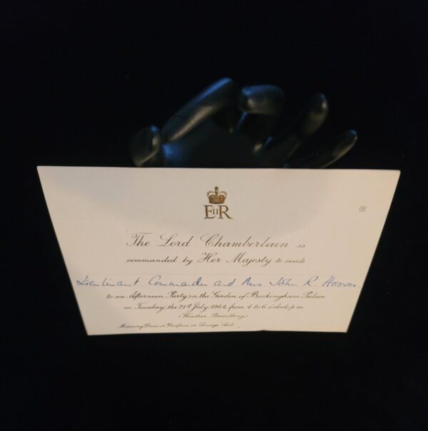 1964 Queen Elizabeth II Buckingham Palace Royal Invitation Party British Royalty - Image 19