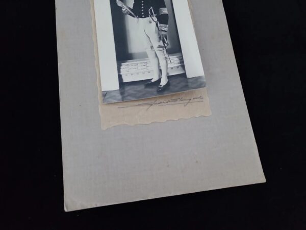 Antique Original Photograph Gold Staff Officer Queen Elizabeth II Coronation UK - Image 2