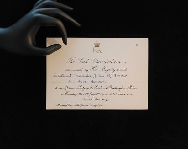 1961 Queen Elizabeth II Royal Buckingham Palace Invitation Party British Royalty - Image 14