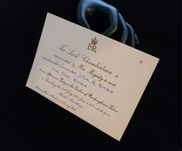 1961 Queen Elizabeth II Royal Buckingham Palace Invitation Party British Royalty - Image 17