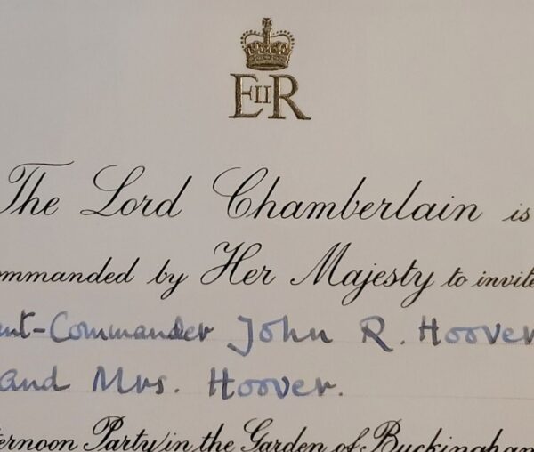 1961 Queen Elizabeth II Royal Buckingham Palace Invitation Party British Royalty - Image 21