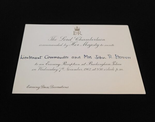 Queen Elizabeth II Invitation Royal Buckingham Palace British Royalty England UK - Image 3