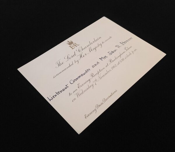 Queen Elizabeth II Invitation Royal Buckingham Palace British Royalty England UK - Image 4