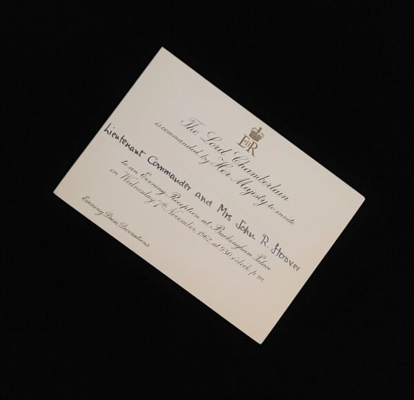 Queen Elizabeth II Invitation Royal Buckingham Palace British Royalty England UK - Image 6