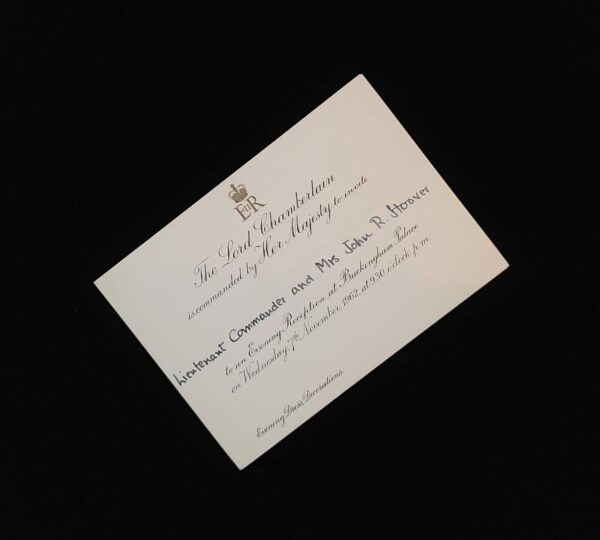 Queen Elizabeth II Invitation Royal Buckingham Palace British Royalty England UK - Image 7