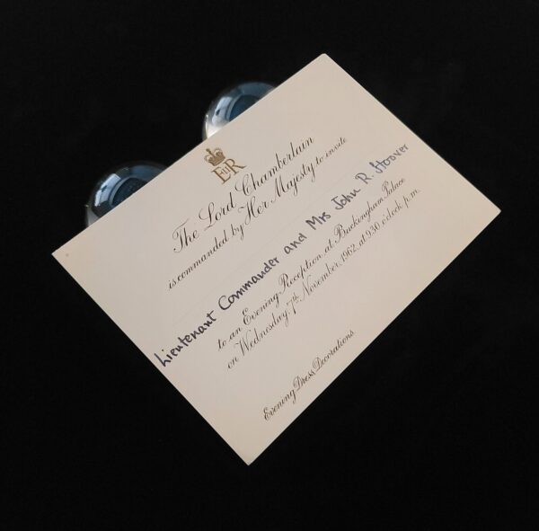 Queen Elizabeth II Invitation Royal Buckingham Palace British Royalty England UK - Image 16