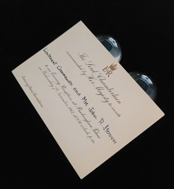 Queen Elizabeth II Invitation Royal Buckingham Palace British Royalty England UK - Image 17