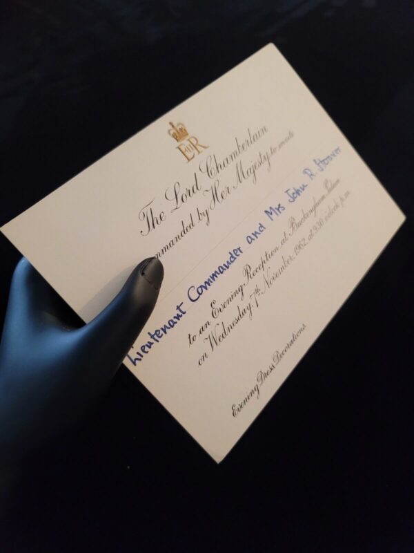 Queen Elizabeth II Invitation Royal Buckingham Palace British Royalty England UK - Image 19