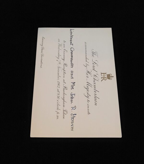 Queen Elizabeth II Invitation Royal Buckingham Palace British Royalty England UK - Image 21