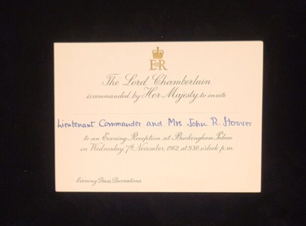 Queen Elizabeth II Invitation Royal Buckingham Palace British Royalty England UK - Image 24