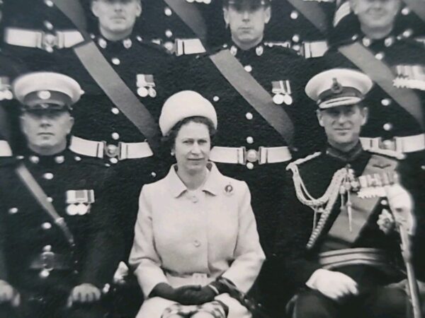 Queen Elizabeth II Royal Presentation Photo Photograph British Royalty Military - Image 4