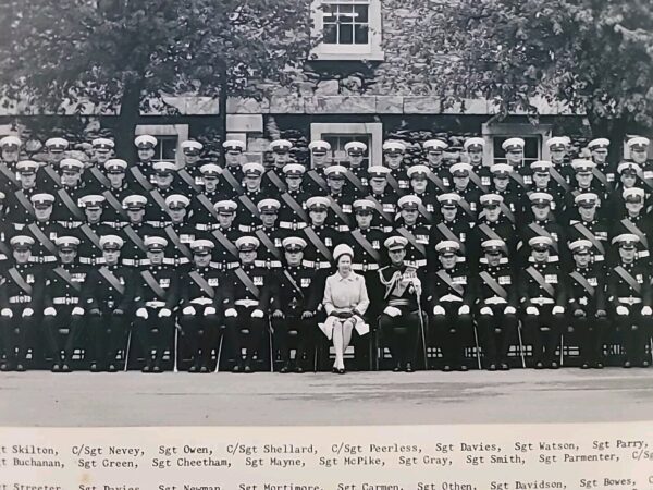 Queen Elizabeth II Royal Presentation Photo Photograph British Royalty Military - Image 6