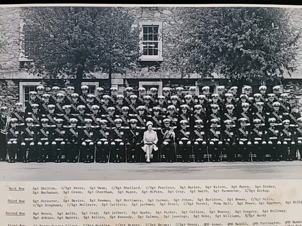 Queen Elizabeth II Royal Presentation Photo Photograph British Royalty Military - Image 8